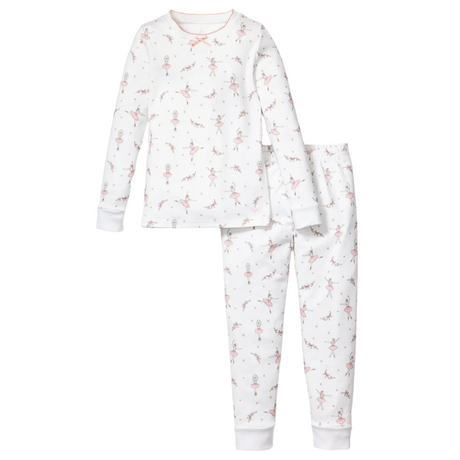 Kid's Pima Snug Fit Pajama Set in Sugar Plum Fairy - HoneyBug 