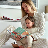 Women's Long Sleeve Pajama Set - Gingham - HoneyBug 