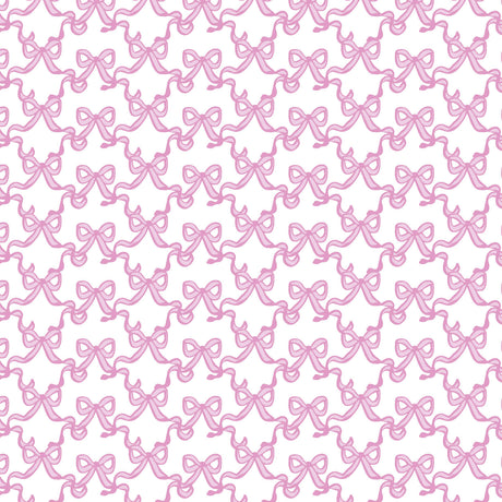 Ava Girls' Pajama Pant Set - Pretty Pink Bows - HoneyBug 