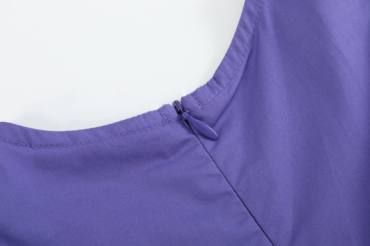 Purple, Green and Gold Mardi Gras Dress