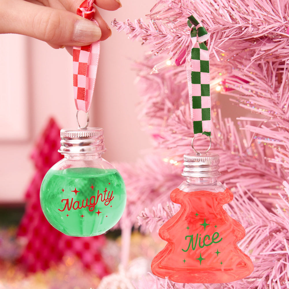 Christmas Spirit Ornaments - 10 Shot Glass Ornaments