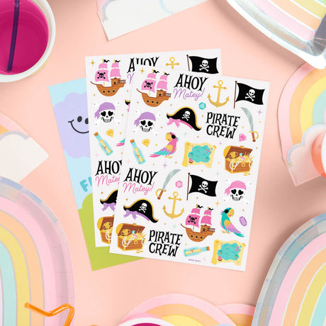 Jolly Roger Tats - 48 temporary tattoos