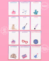 Bday Era Classroom Set - 18 Bulletin Board Pieces