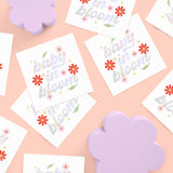 Baby in Bloom Napkins - 50 White Napkins