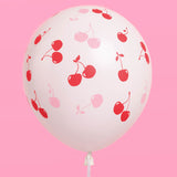Cherry Balloon Pack - 24 Latex Balloons