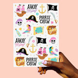 Jolly Roger Tats - 48 temporary tattoos