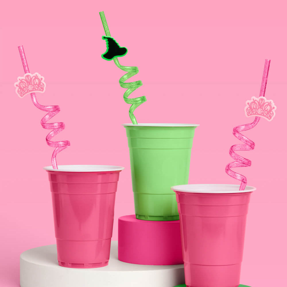 Emerald City Straws - 12 Reusable Straws