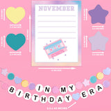 Bday Era Classroom Set - 18 Bulletin Board Pieces