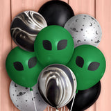 Alien Abduction Balloon Pack - 24 latex balloons