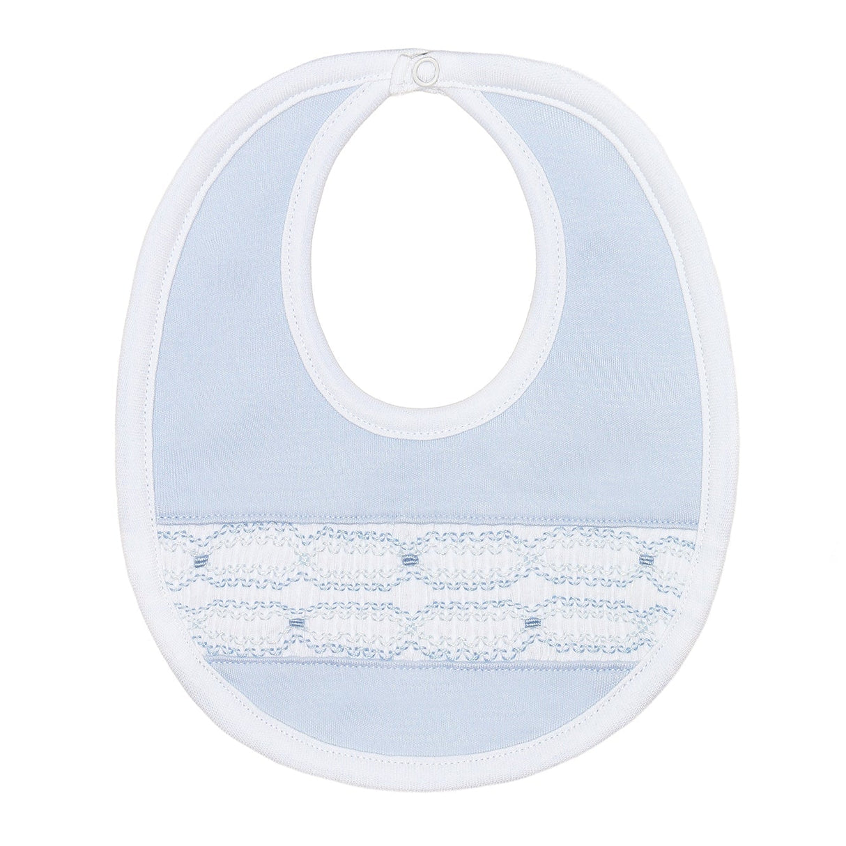 Signature Smocked Boys Bib