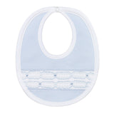 Signature Smocked Boys Bib