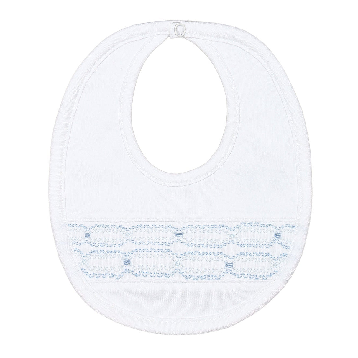 Signature Smocked Boys Bib