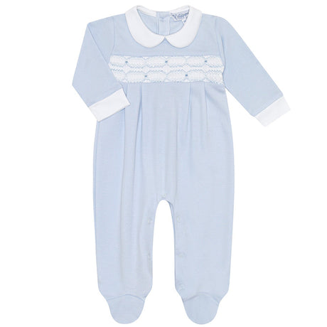 Signature Smocked Boys Footie