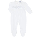 Signature Smocked Boys Footie