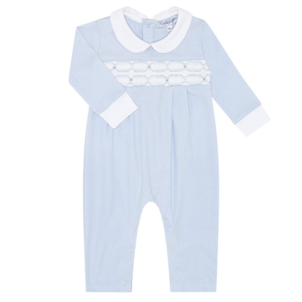 Signature Smocked Boys Playsuit