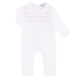 Signature Smocked Girls Playsuit