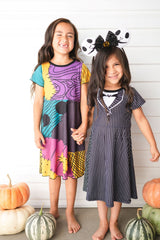 Skeleton Dress - HoneyBug 