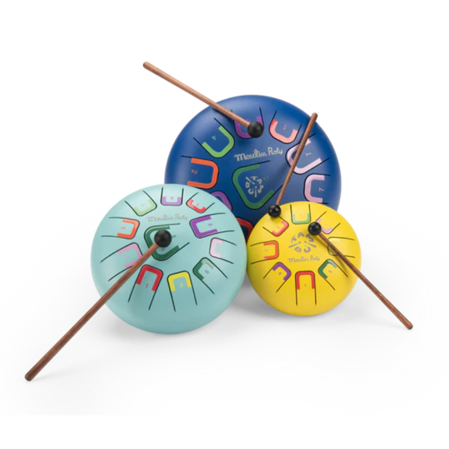 Tongue Drum L (Light Blue)