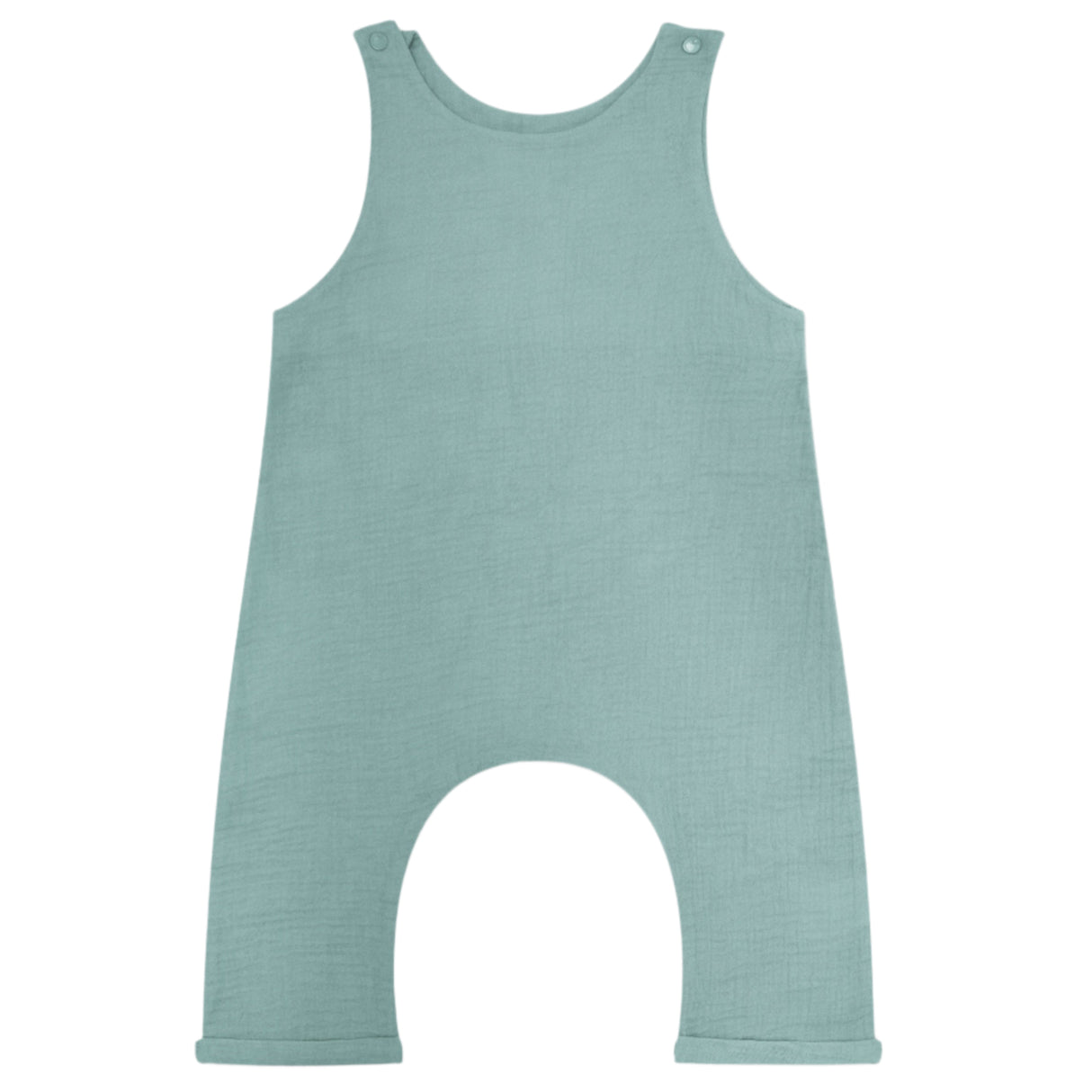 Muslin Jumpsuit - Teal - HoneyBug 
