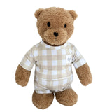 Teddy Plush Toy: Gingham - HoneyBug 