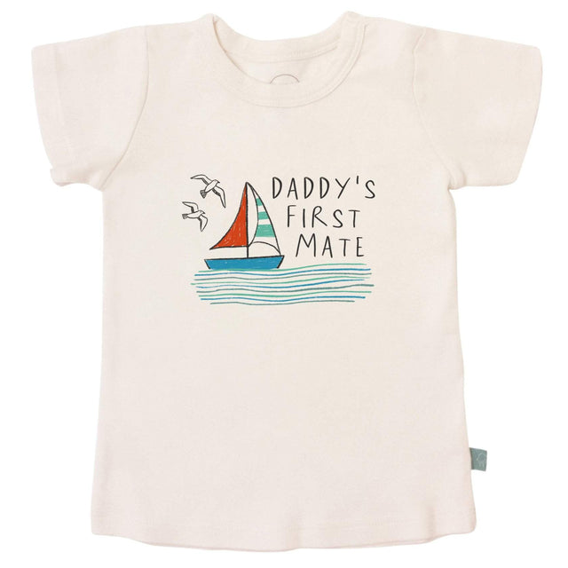 graphic tee | daddy's first mate - HoneyBug 