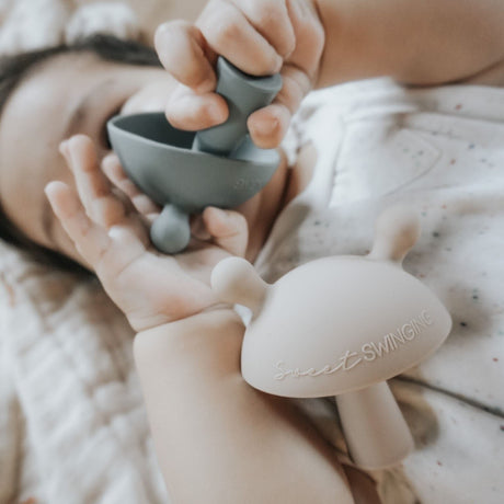 Mushroom Teether - Sand