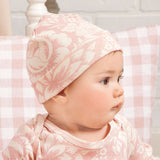 Baby Hat Cotton Vintage Rose