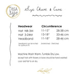 Baby Hat Cotton Vintage Rose