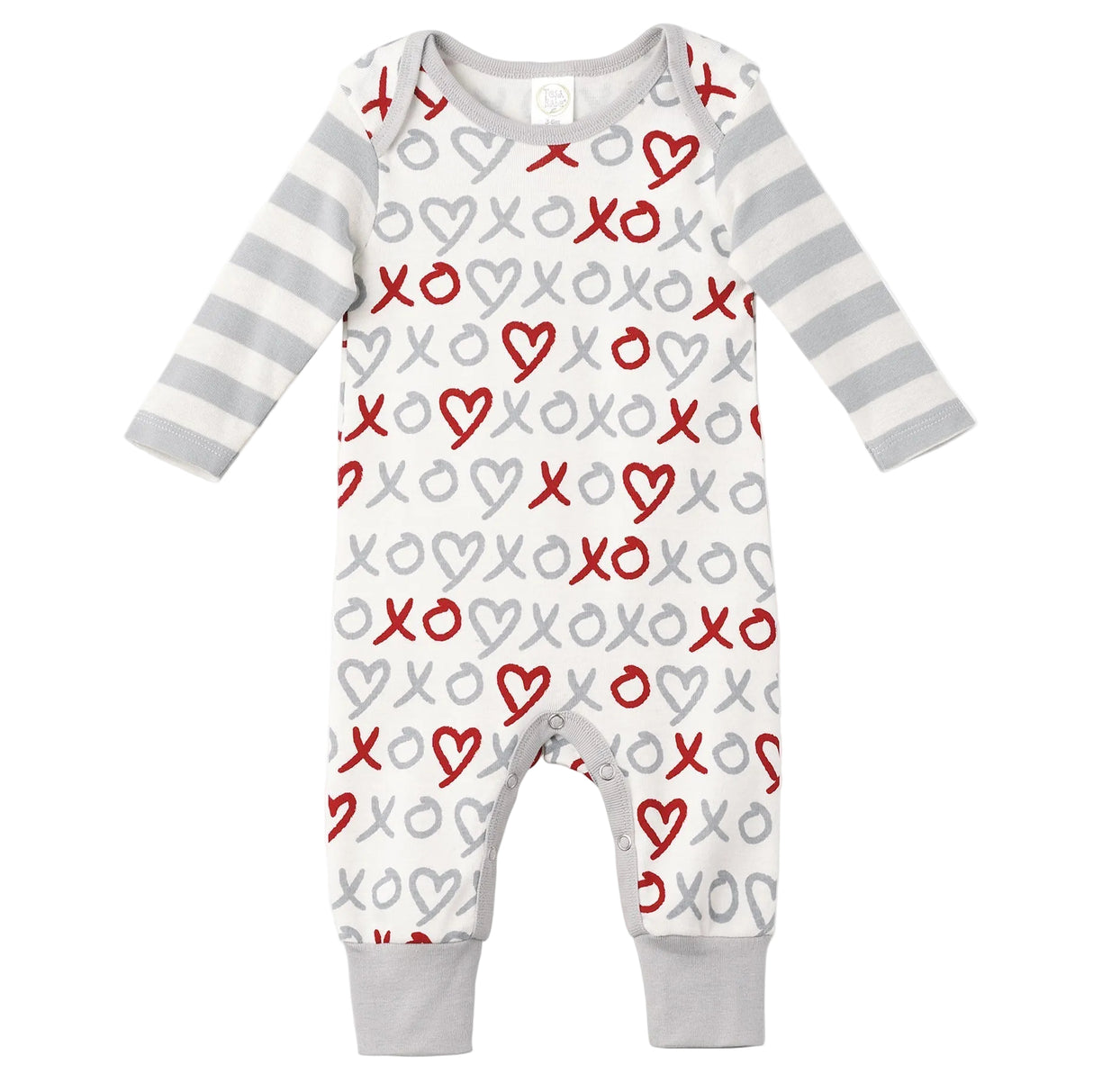 X's & O's Baby Valentine Romper