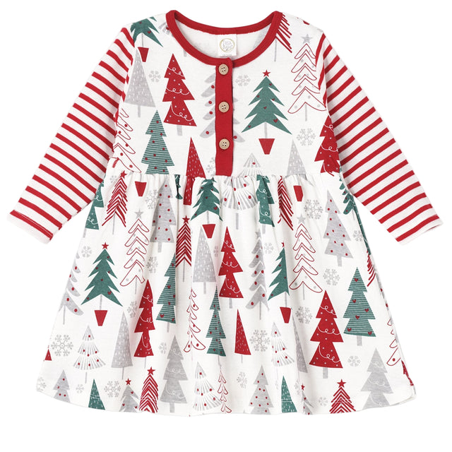 Christmas Tree Dress - HoneyBug 