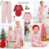 Christmas Set Of 2 Bodysuits Ho-Ho-Ho - HoneyBug 