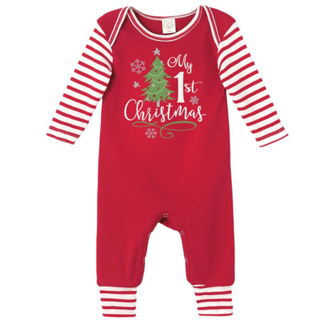 My 1st Christmas Romper - HoneyBug 