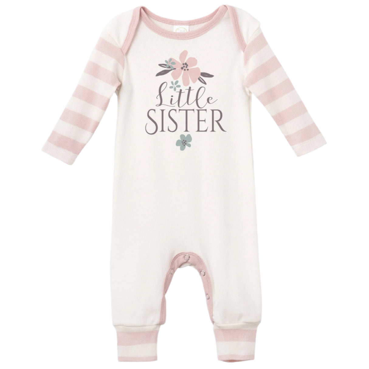Little Sister Bamboo Romper - HoneyBug 