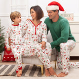 Christmas Santa Bamboo Adult Pajama Pants - HoneyBug 
