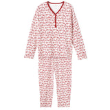 Christmas Bamboo Women's Pajama Set Ho-Ho-Ho - HoneyBug 