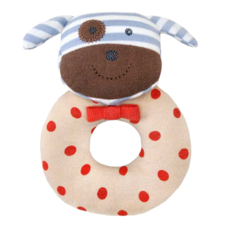 Boxer the Dog - Teething Rattle - HoneyBug 