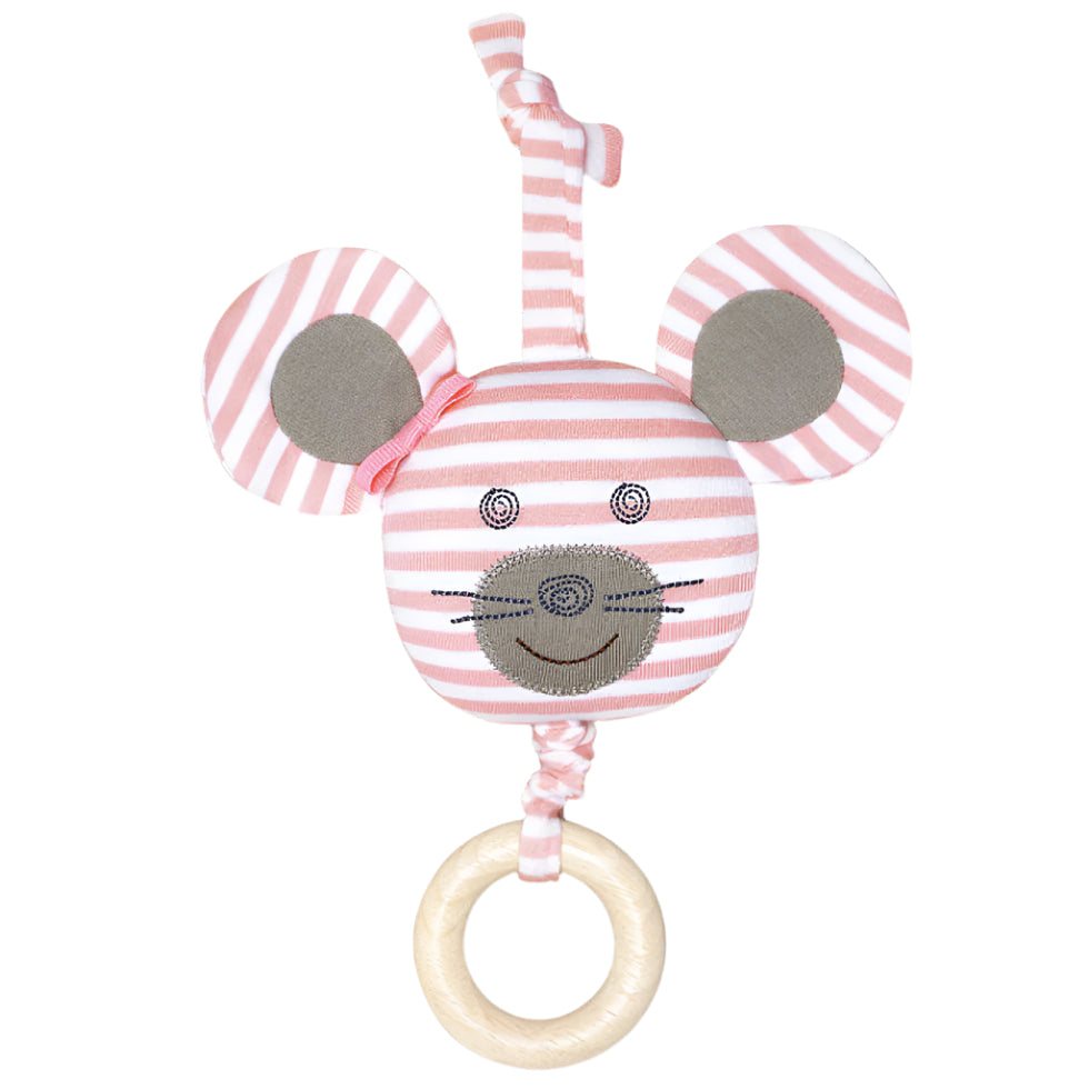 Ballerina Mouse - Waggle Toy - HoneyBug 