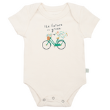 graphic bodysuit | future is green - HoneyBug 