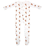 Tiger Zippered Footie - HoneyBug 