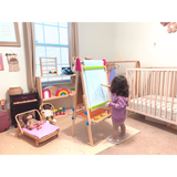 Tiny Land® Double-Sided Easel for Kids - HoneyBug 