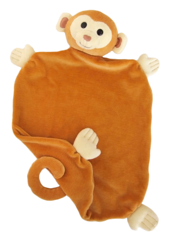 Monkey Picnic Pal Blankie - HoneyBug 