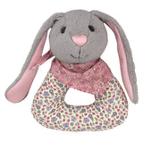 Patterned Rattle - Bunny - HoneyBug 