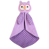 Patterned Blankies - Purple Owl - HoneyBug 