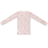 Organic Cotton Pajama - Pink Moon & Stars - HoneyBug 
