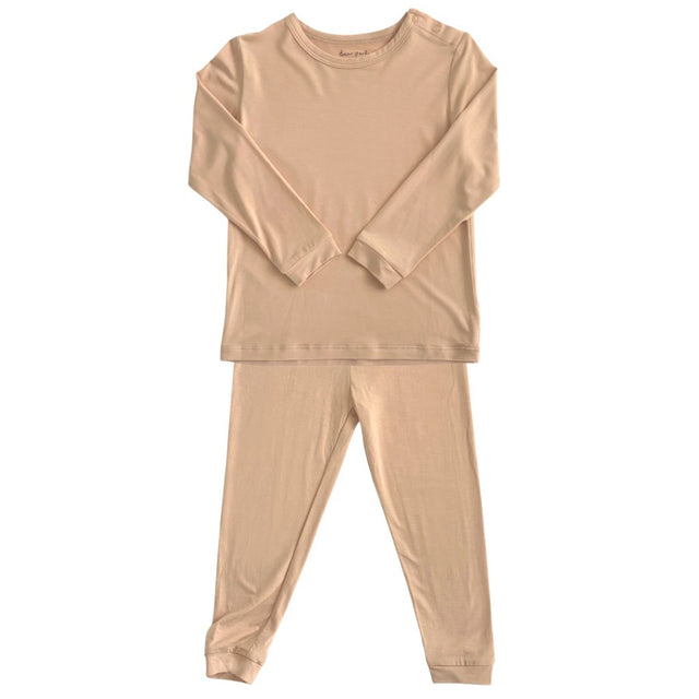 Toddler Pajama Set - Apricot - HoneyBug 