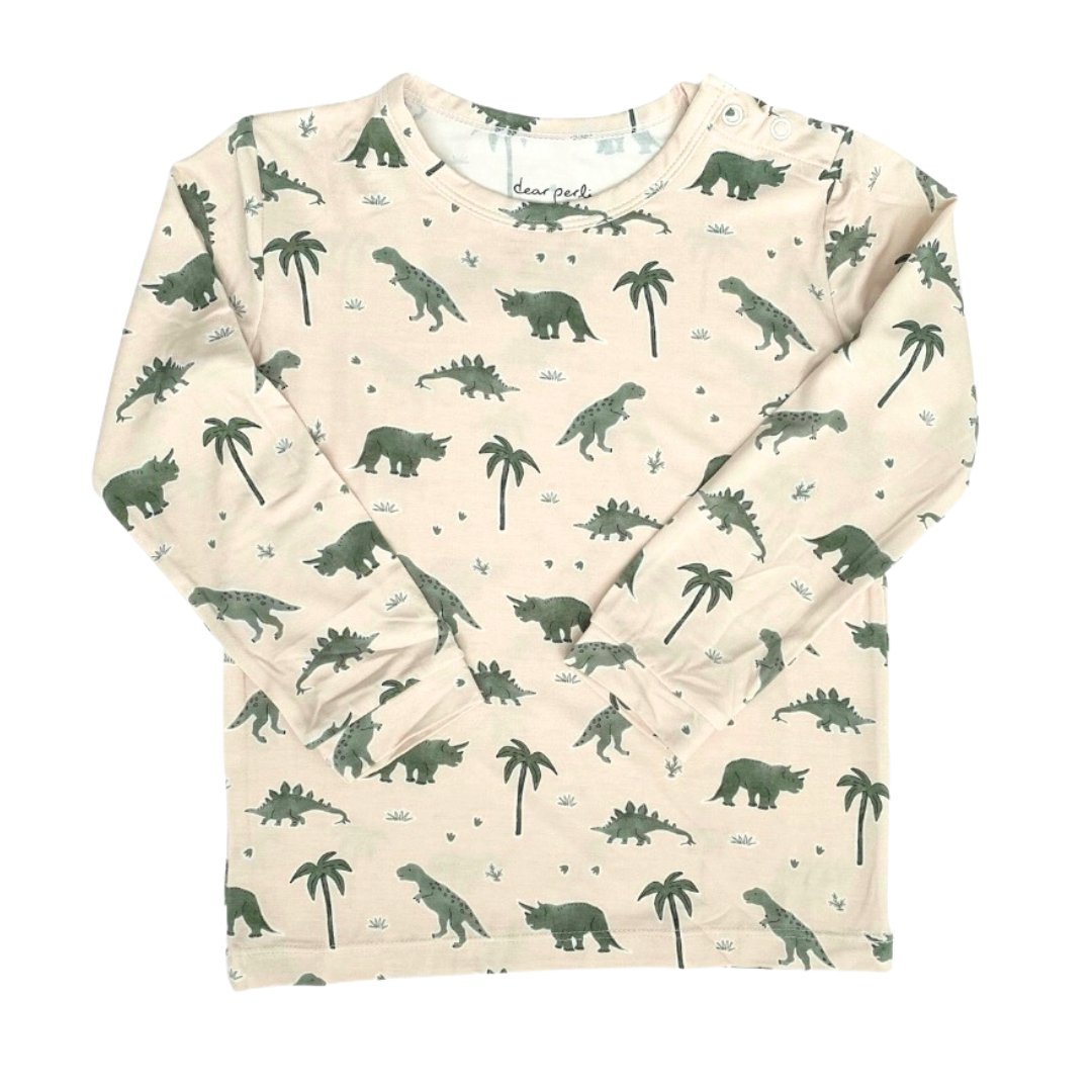 Toddler Pajama Set - Dino-Snores - HoneyBug 