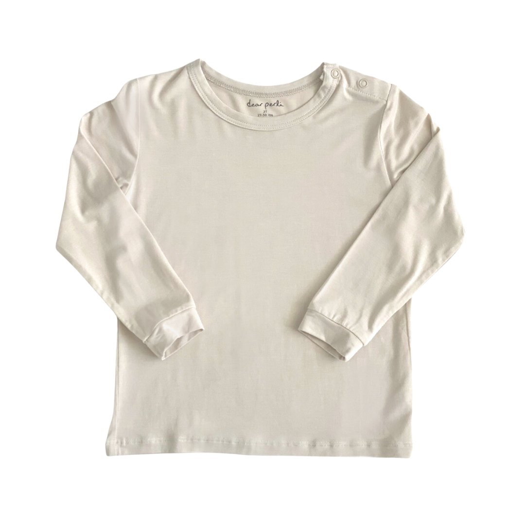 Toddler Pajama Set - Oat - HoneyBug 