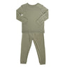 Toddler Pajama Set - Sage - HoneyBug 