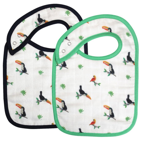 Toucan Bib Set - HoneyBug 