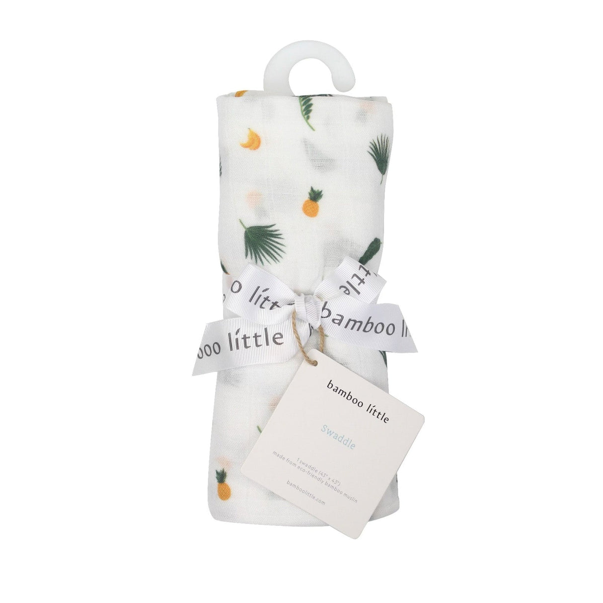 Tropical Palms Swaddle - HoneyBug 